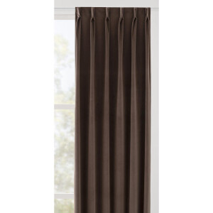 Leen Bakker - Gordijnstof Kiki - Kastanje - Polyester - Bruin - B150 Cm