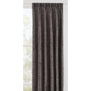 Leen Bakker - Gordijnstof Claes Lichtdoorlatend - Polyester - Grijs - B145 Cm