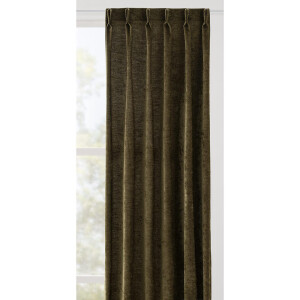 Leen Bakker - Gordijnstof Claire Lichtdoorlatend - Polyester - Groen - B142 Cm