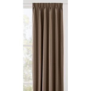 Leen Bakker - Gordijnstof Ribe - Zandkleurig - Polyester - Bruin - B150 Cm