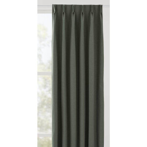Leen Bakker - Gordijnstof Ribe - Polyester - Groen - B150 Cm
