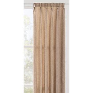 Leen Bakker - Gordijnstof Annelies - Zand - Polyester - Beige - B150 Cm