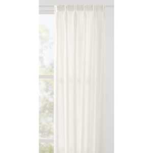 Leen Bakker - Gordijnstof Thomas - Off-white - Polyester - Wit - B150 Cm