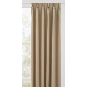 Leen Bakker - Gordijnstof Aiden - Zand - Polyester - Beige - B150 Cm