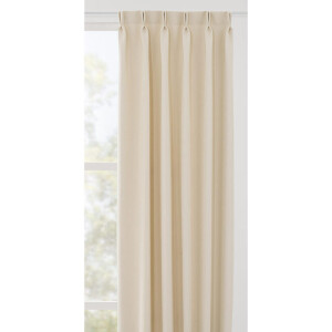 Leen Bakker - Gordijnstof Eric - Polyester - Wit - B150 Cm