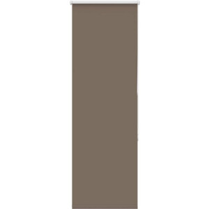 vidaXL - Rolgordijn - verduisterend - koffie - 55x130 - cm - stofbreedte - 50,7 - cm