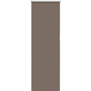 vidaXL - Rolgordijn - verduisterend - koffie - 45x130 - cm - stofbreedte - 40,7 - cm