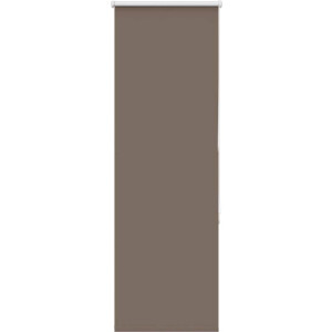 vidaXL - Rolgordijn - verduisterend - koffie - 40x175 - cm - stofbreedte - 35,7 - cm