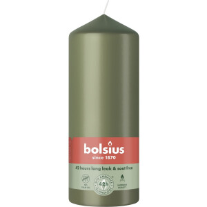Bolsius Stompkaars 150/58 Fresh Olive (1 stuk)