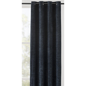 Leen Bakker - Gordijn Leander - 140x280 Cm (1 Stuk) - Polyester - Blauw