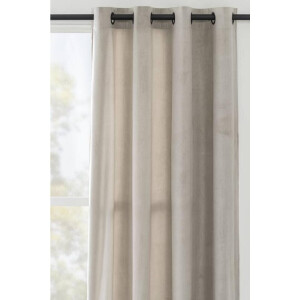 Leen Bakker - Gordijn Valletta - 140x280 Cm (1 Stuk) - Polyester - Beige