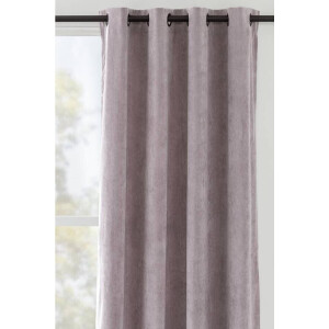 1+1 Gratis Leen Bakker - Gordijn Maya - Oud - 140x280 Cm (1 Stuk) - Polyester - Roze
