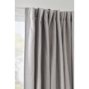 Leen Bakker - Gordijn Miran XL - Zand - 280x280 Cm (1 Stuk) - Polyester - Beige