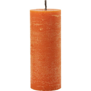 J-Line buitenkaars Pilaar Paraffine - oranje - large - 45U