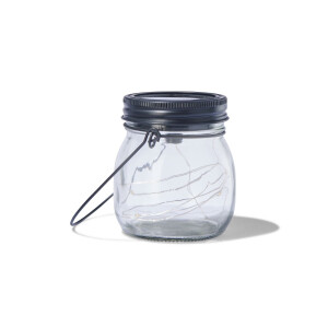 HEMA HEMA Mason Jar Solar Lampjes - 2 Stuks
