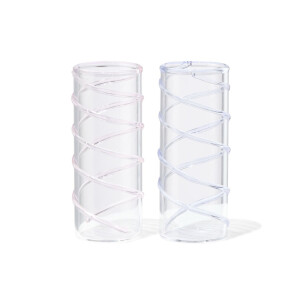 HEMA HEMA Borrelglaasjes Spiraal - 2 Stuks