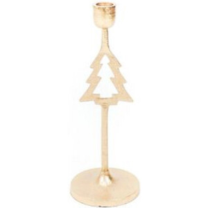Housevitamin kerstboom kandelaar goud