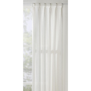 Leen Bakker - Inbetween Jolanda - Ecru - Polyester/Gerecycled Kunststof/Linnen - Beige - H297 Cm