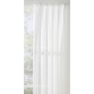 Leen Bakker - Inbetween Paros - Polyester/Linnen - Wit - H300 Cm