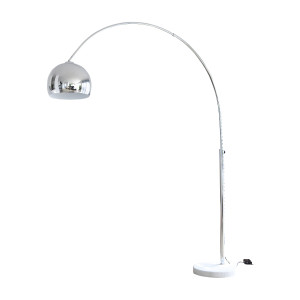 Artistiq Vloerlamp 'Duco' 208cm, kleur Chroom