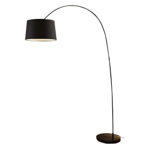 Artistiq Vloerlamp 'Kellie' 205cm hoog, kleur Zwart