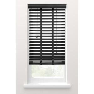 Leen Bakker - Fenstr Jaloezie 50 Mm - 120x220 Cm - Hout - Zwart
