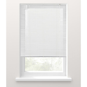 25% korting - Leen Bakker - Fenstr Jaloezie 25 Mm - 120x220 Cm - Aluminium - Wit