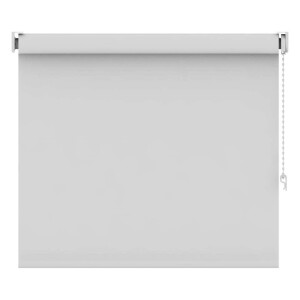 Leen Bakker - Rolgordijn Lichtdoorlatend Sneeuw - 120x160 Cm - Polyester - Wit