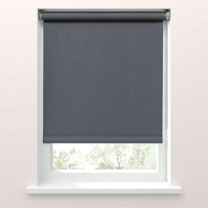 Leen Bakker - Fenstr Rolgordijn Lichtdoorlatend Donker - 150x190 Cm - Polyester - Grijs