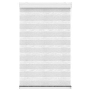 Leen Bakker - Fenstr Duo-rolgordijn - 140x175 Cm - Polyester - Wit