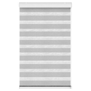 Leen Bakker - Fenstr Duo-rolgordijn Licht - 180x240 Cm - Polyester - Grijs