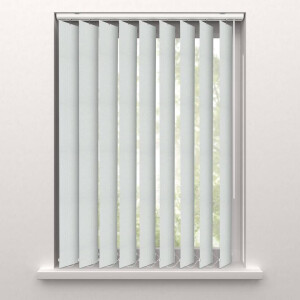 25% korting - Leen Bakker - Fenstr Lamellen Stof Welch Lichtdoorlatend - Licht (20075) - Polyester - Grijs