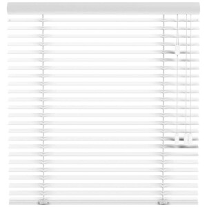 Leen Bakker - Fenstr En Jaloezie New York 50mm - Sneeuw (10009) - Hout - Wit - 120x10x10 Cm