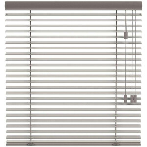 Leen Bakker - Fenstr En Jaloezie New York 50mm - (20222) - Hout - Grijs - 120x10x10 Cm