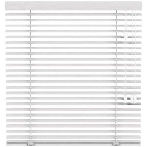 Leen Bakker - Fenstr Jaloezie Miami 50mm - (10317) - Bamboe - Wit - 120x10x10 Cm