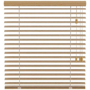 Leen Bakker - Fenstr Jaloezie Tahiti 65mm - Eiken (25901) - Bamboe - Beige - 120x10x10 Cm