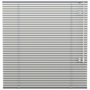 25% korting - Leen Bakker - Fenstr Jaloezie 25mm Mat - (20234) - Aluminium - Grijs - 120x10x10 Cm
