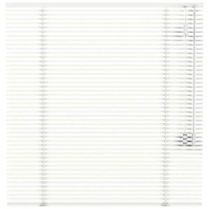 25% korting - Leen Bakker - Fenstr Jaloezie 25mm Mat - (10332) - Aluminium - Wit - 120x10x10 Cm