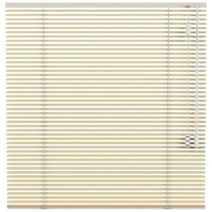25% korting - Leen Bakker - Fenstr Jaloezie 25mm Mat - (25110) - Aluminium - Beige - 120x10x10 Cm