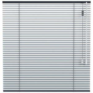 Leen Bakker - Fenstr Jaloezie 25mm Metallic - (35301) - Aluminium - Blauw - 120x10x10 Cm