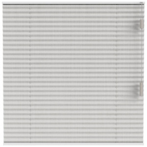 25% korting - Leen Bakker - Fenstr Plisségordijn Genua Enkel 20mm Transparant - Linnen (25509) - Polyester - Grijs - 120x10x10 Cm