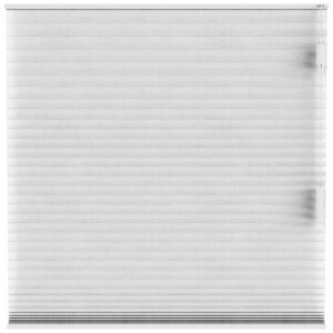 25% korting - Leen Bakker - Fenstr Plisségordijn Sidney Dubbel 25mm Transparant - (10326) - Polyester - Wit - 120x10x10 Cm