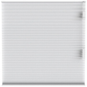 25% korting - Leen Bakker - Fenstr Plisségordijn Chicago Dubbel 25mm Lichtdoorlatend - (10011) - Polyester - Wit - 120x10x10 Cm