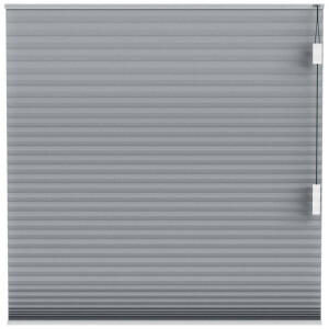 25% korting - Leen Bakker - Fenstr Plisségordijn Montreal Dubbel 25mm Lichtdoorlatend - (20229) - Polyester - Grijs - 120x10x10 Cm