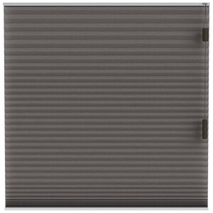 Leen Bakker - Fenstr Plisségordijn Chicago Dubbel 25mm Verduisterend - Donker (30403) - Polyester - Bruin - 120x10x10 Cm