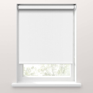 25% korting - Leen Bakker - Fenstr Rolgordijn Turijn Verduisterend - (10021) - Polyester - Wit - 120x10x10 Cm