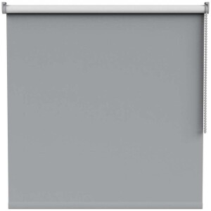 25% korting - Leen Bakker - Fenstr Rolgordijn Stockholm Verduisterend - (20241) - Polyester - Grijs - 120x10x10 Cm