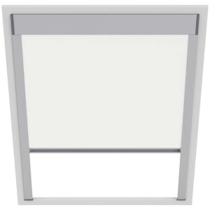 25% korting - Leen Bakker - Fenstr Dakraamrolgordijn Hamburg Verduisterend - (10311) - Polyester - Wit - 100x10x10 Cm