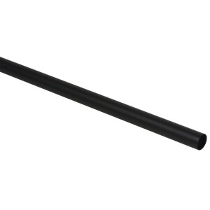 Leen Bakker - Gordijnroede 240cm - Ø20mm (1209059) - Metaal - Zwart