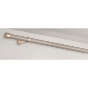 Leen Bakker - Gordijnroede 200cm - - Ø28mm (1280109) - Hout - Beige